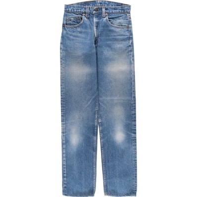 古着 80年代 リーバイス Levi's 505-0217 テーパードデニムパンツ USA製 レディースL(w28)相当 ヴィンテージ/eaa618930