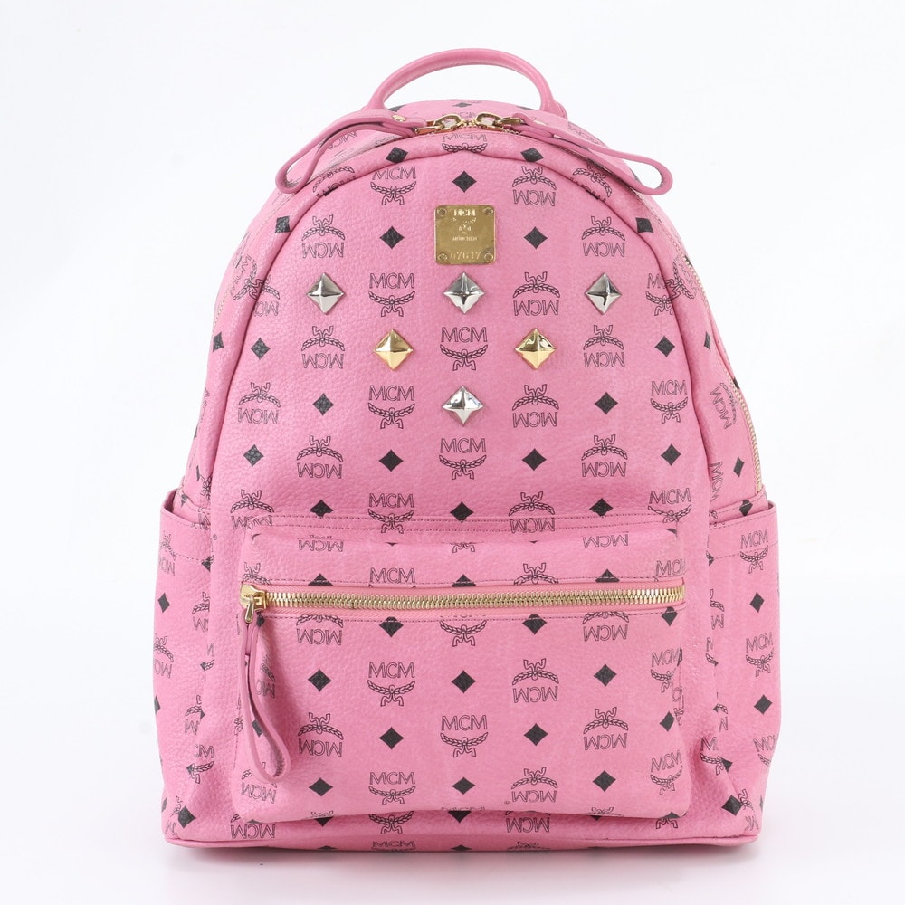 ■美品 MCM エムシーエム ヴィセトススタッズリュックサック