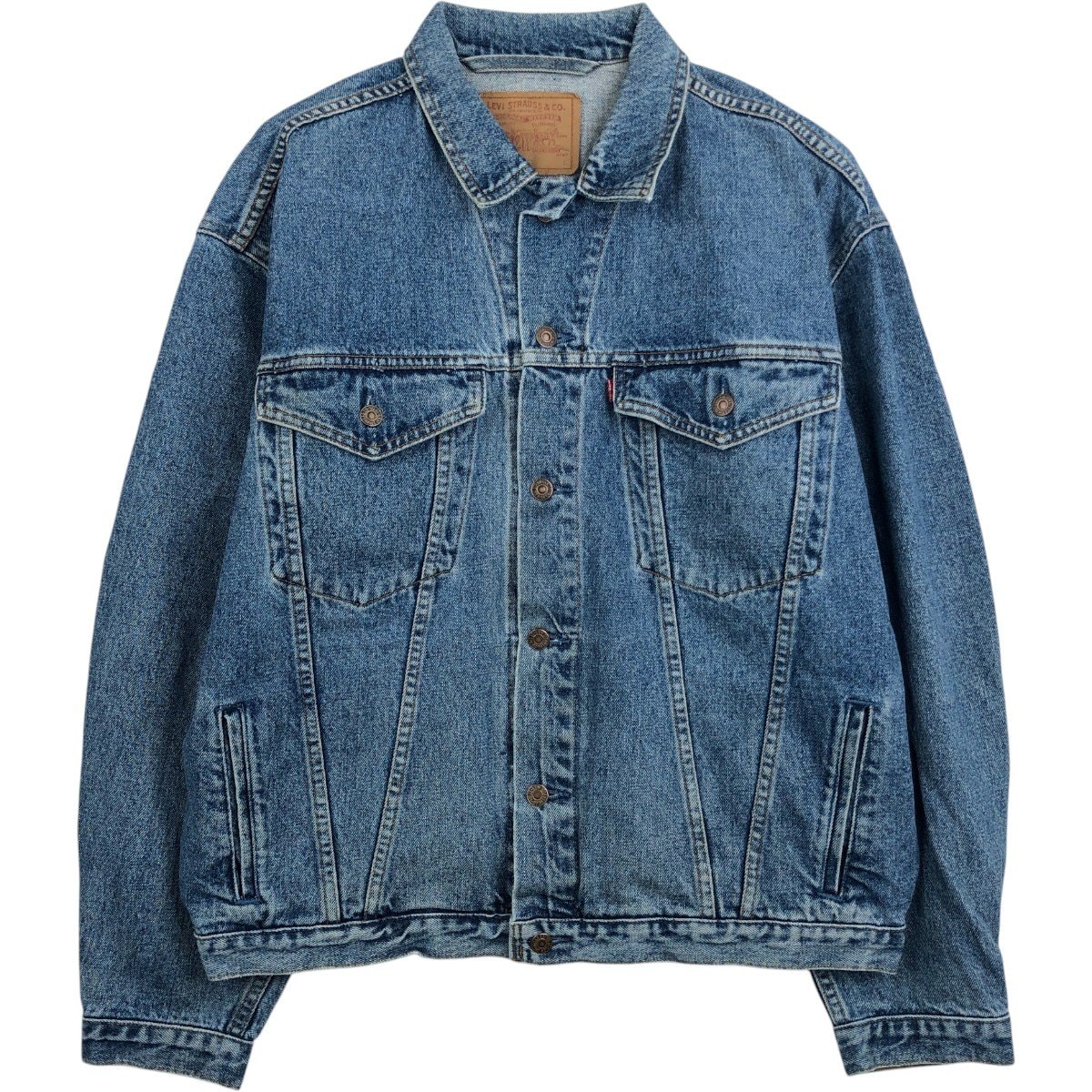 古着 90~00年代 リーバイス Levi's 75525-4891 デニムジャケット Gジャン メンズL相当 ヴィンテージ/eaa663718