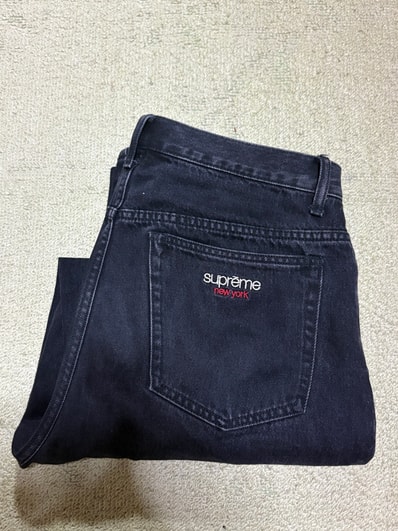 Supreme Baggy Jean (26SS) "Black"