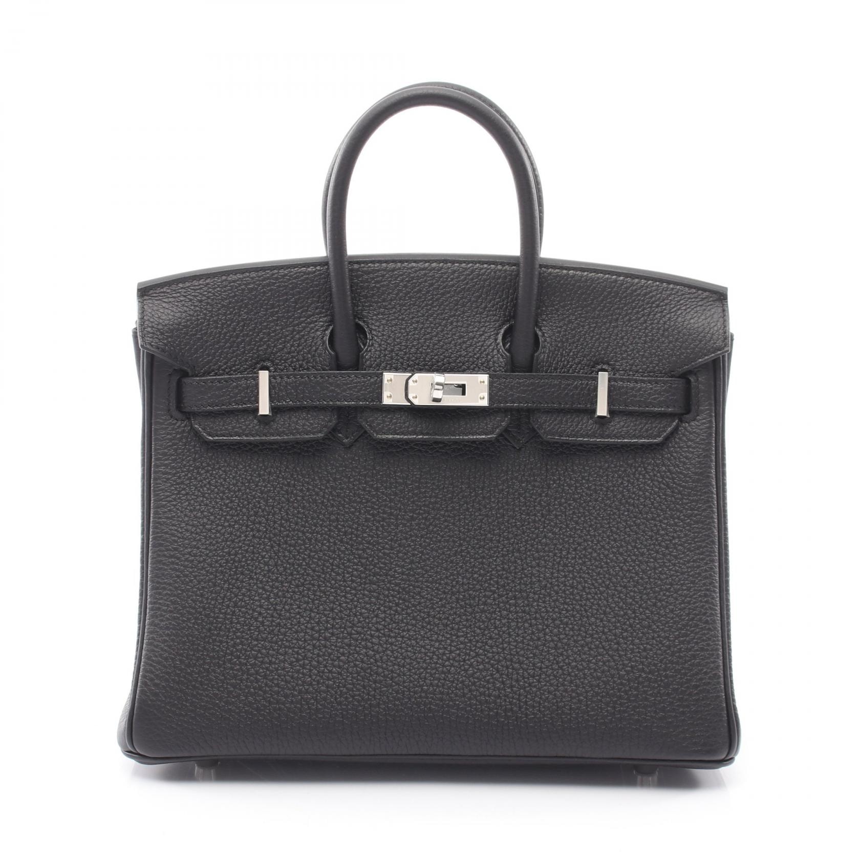エルメス HERMES バーキン25 ハンドバッグ バッグ トゴ トゴ レディース ブラック系 【中古】