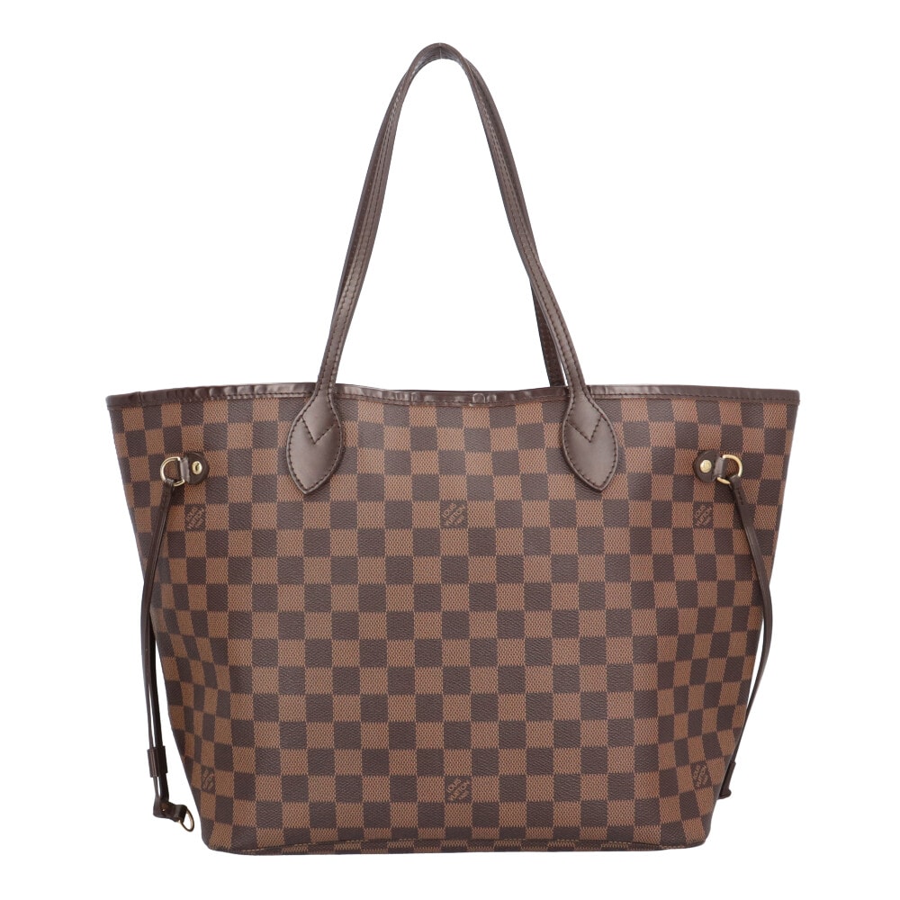 ルイヴィトン ネヴァーフルMM ダミエ トートバッグ ダミエキャンバス N51105 ブラウン レディース LOUIS VUITTON  中古