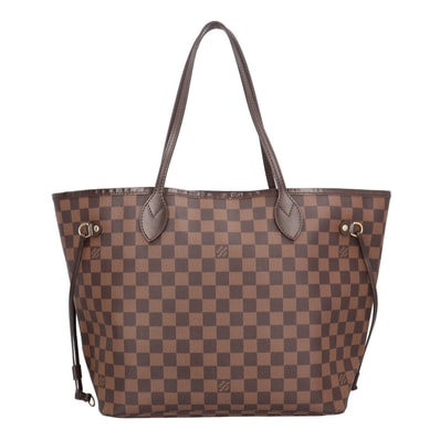 ルイヴィトン ネヴァーフルMM ダミエ トートバッグ ダミエキャンバス N51105 ブラウン レディース LOUIS VUITTON 中古