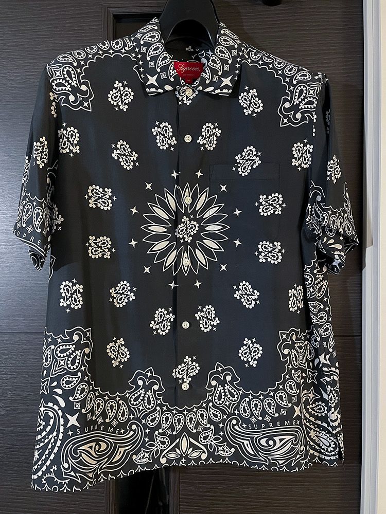 Supreme Bandana Silk S/S Shirt 