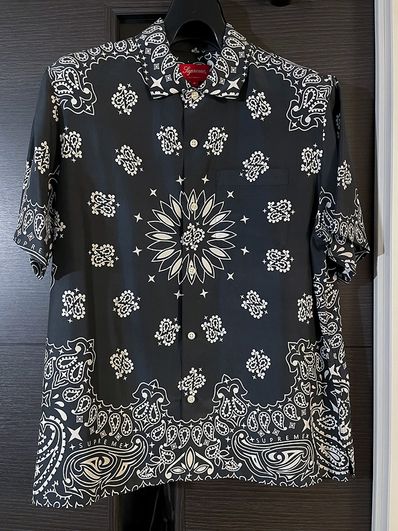 Supreme Bandana Silk S/S Shirt Supreme Bandana Silk S/S Shirt