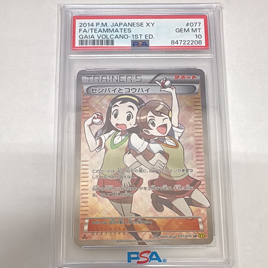 センパイとコウハイ SR :1ED [XY5-G 077/070](拡張パック「ガイア