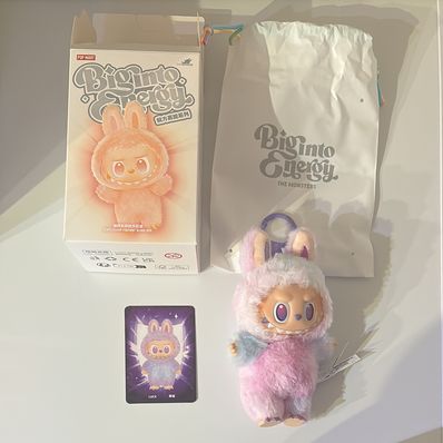 POP MART THE MONSTERS (LABUBU) Big into Energy Series Plush Pendant LUCK