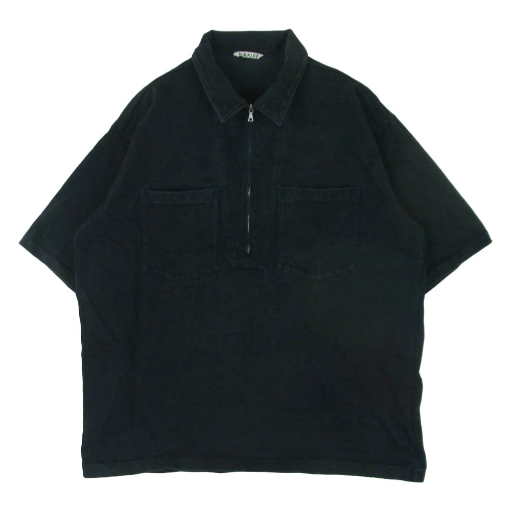 D (傷や汚れあり)】AURALEE オーラリー 19SS A9SP01AR STAND UP HALF