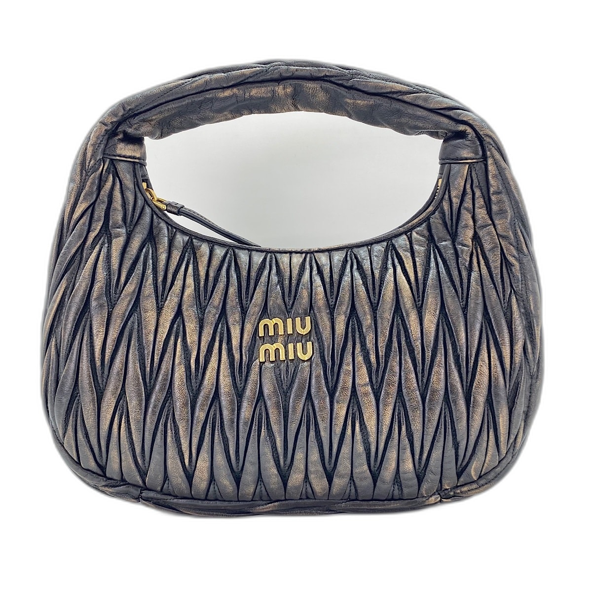 ミュウ ミュウ Miu Miu ワンダー ハンドバッグ【中古】