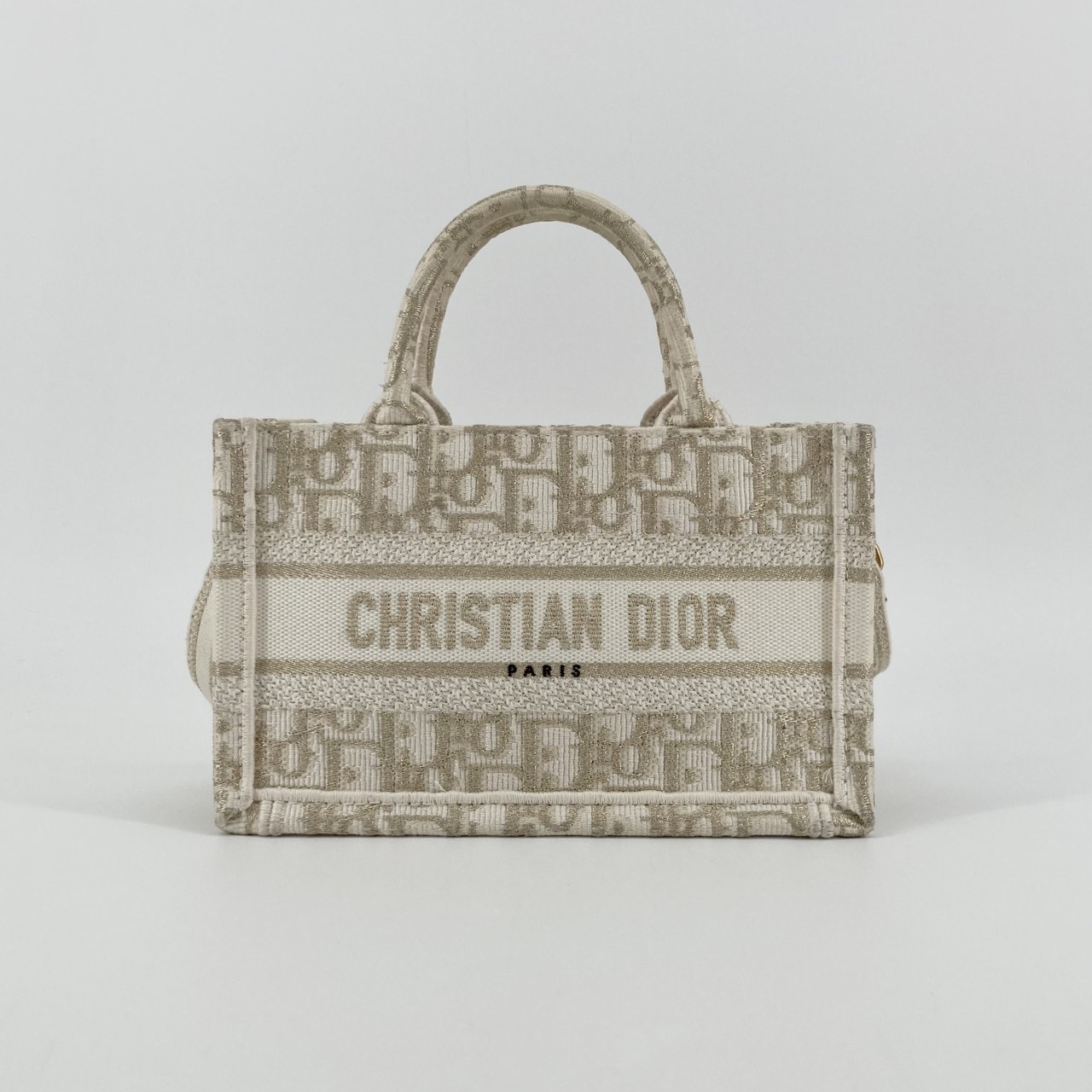 Christian Dior(クリスチャンディオール) ブック トートミニ トートバッグ ベージュ