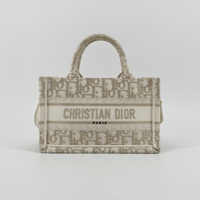 Christian Dior(クリスチャンディオール) ブック トートミニ トートバッグ ベージュ