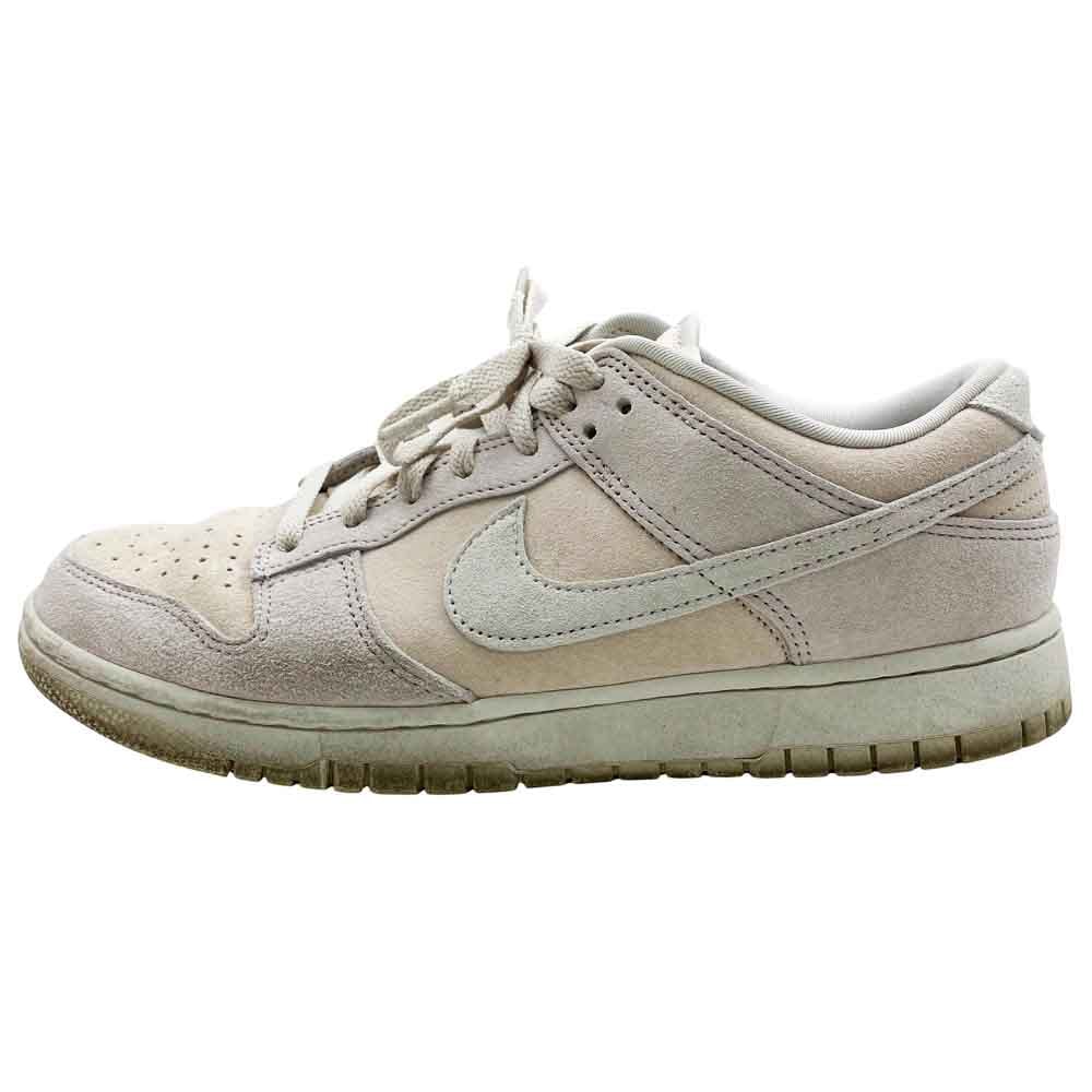 NIKE ナイキ スニーカー DD8338-001 Dunk Low Retro PRM Vast Grey Summit White ダンク ロー レトロ PRM ヴァストグレー サミットホワイト  ローカット スニーカー ベージュ系 27cm【中古】