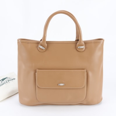 ■美品 ロンシャン トート バッグ レザー