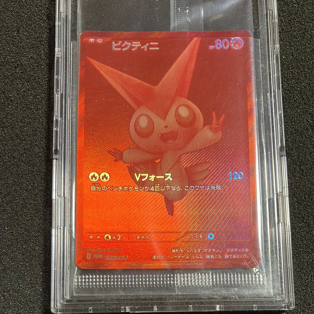 ビクティニ P [SV-P 288](プロモーションカード「ビクティニBWR争奪戦 上位賞 / おうちでブラックボルト・ホワイトフレア デッキ構築戦キャンペーン)