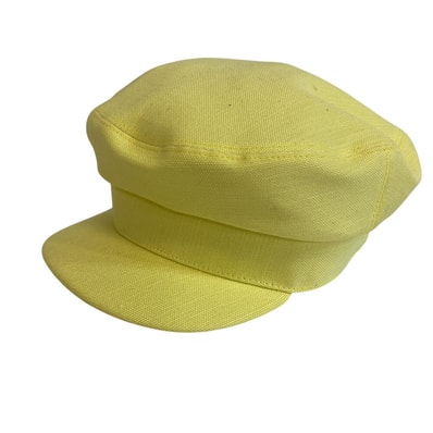 エルメス HERMES キャスケット 太陽モチーフ イエロー