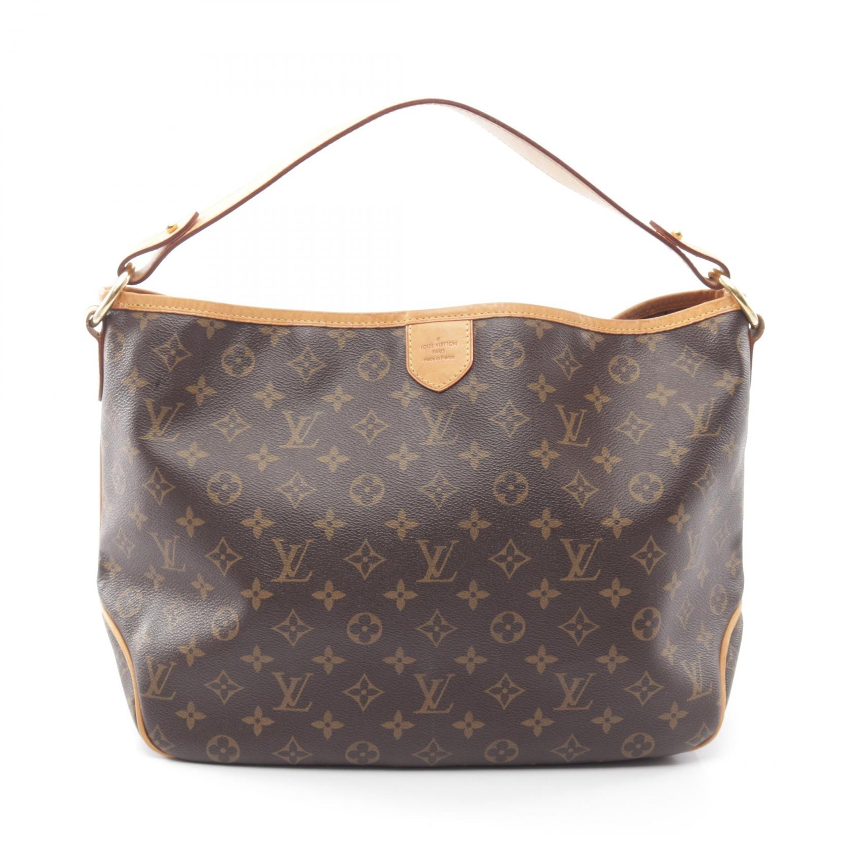 ルイ・ヴィトン LOUIS VUITTON ディライトフルPM ショルダーバッグ バッグ PVCコーティングキャンバス レザー モノグラム レディース ブラウン系 M40352 【中古】