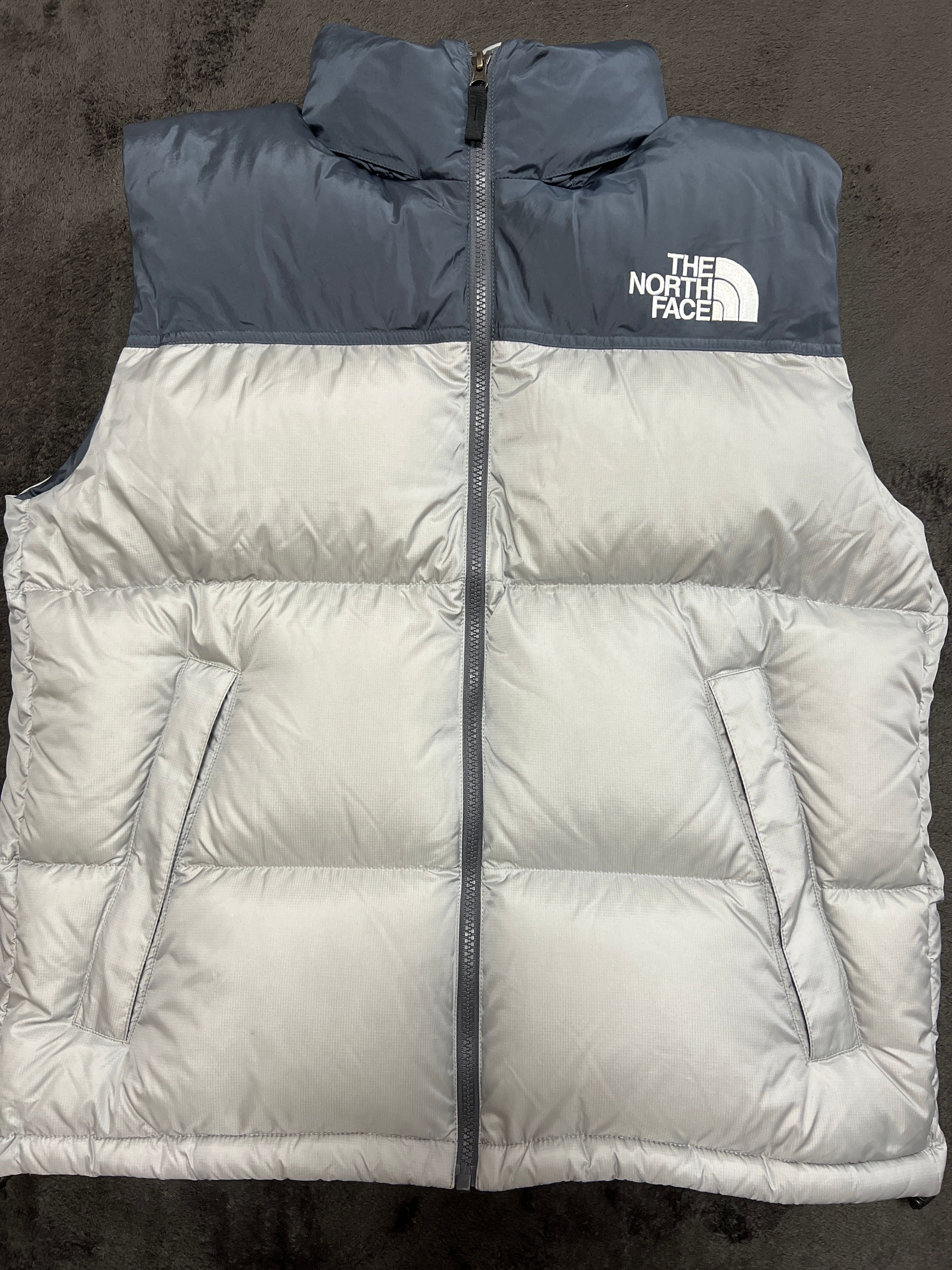 The North Face Nuptse Vest "Vanadis Grey/Merde Grey"