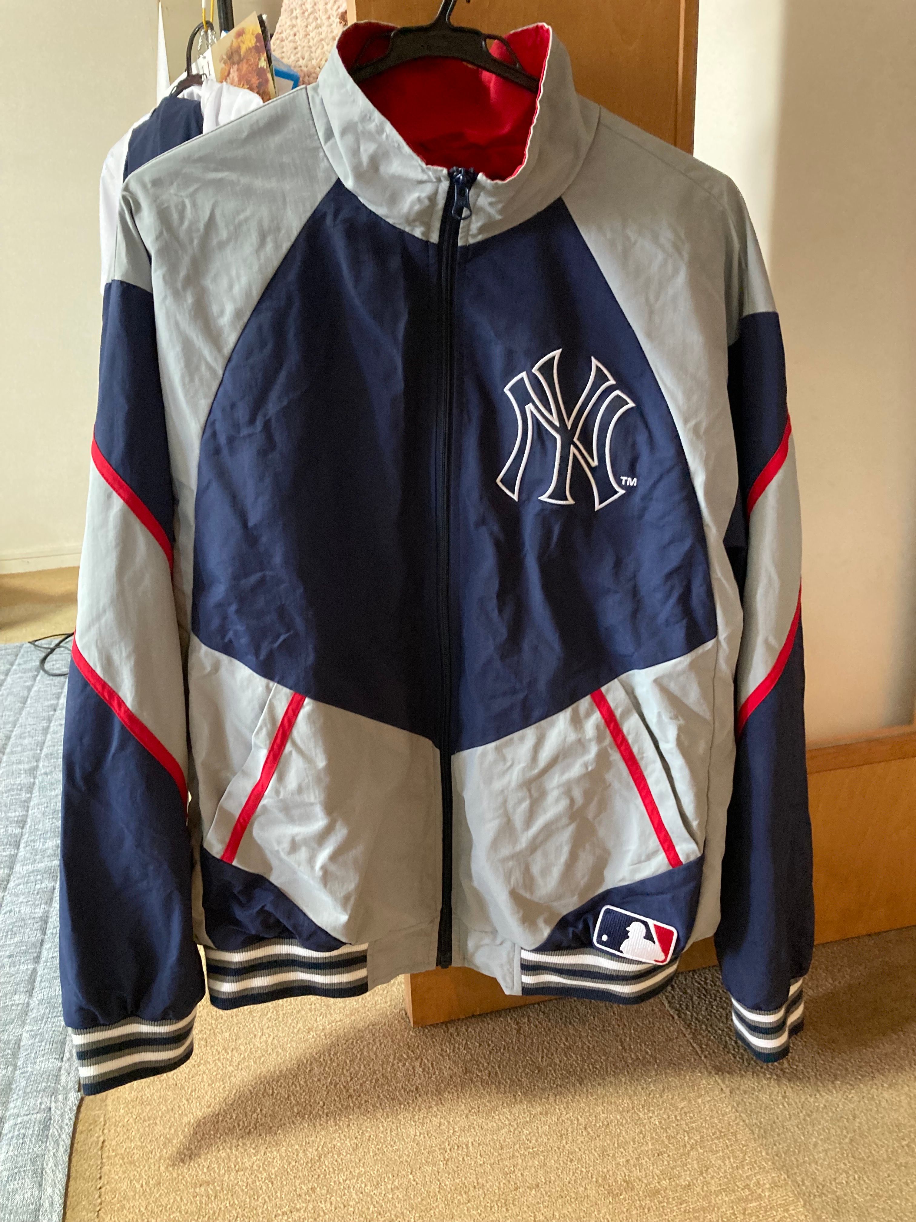 Supreme New York YankeesTM Track Jacket "Navy"
