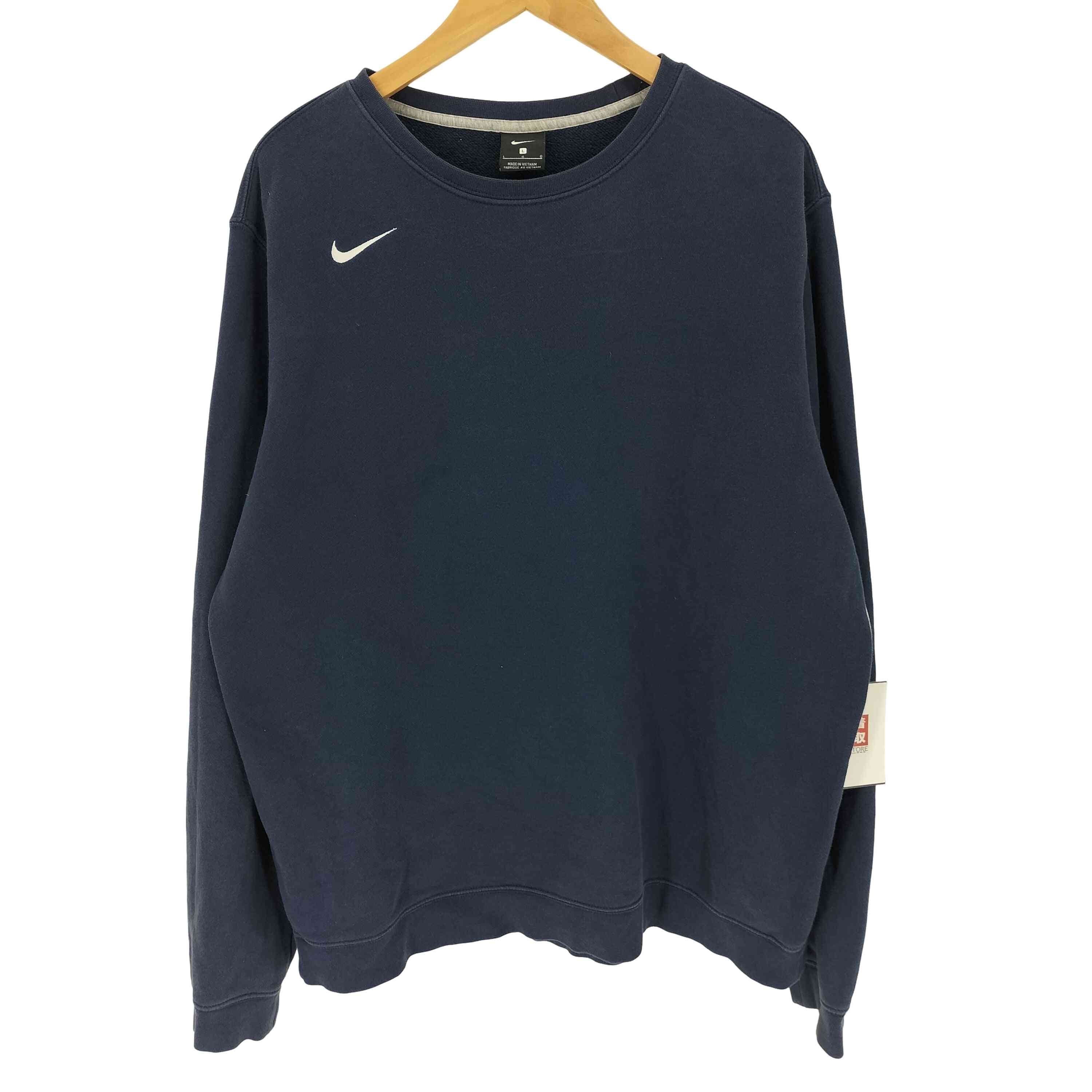 スウッシュロゴ刺繍 プルオーバー スウェット【1142111731165】