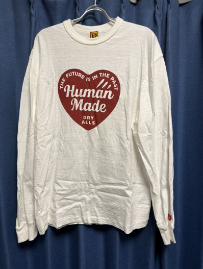 HUMAN MADE Graphic L/S T-Shirt "White"