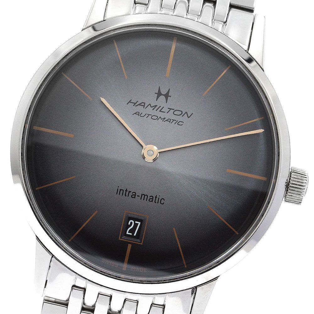 ☆美品 ハミルトン イントラマティック H384551 メンズ 【中古】
