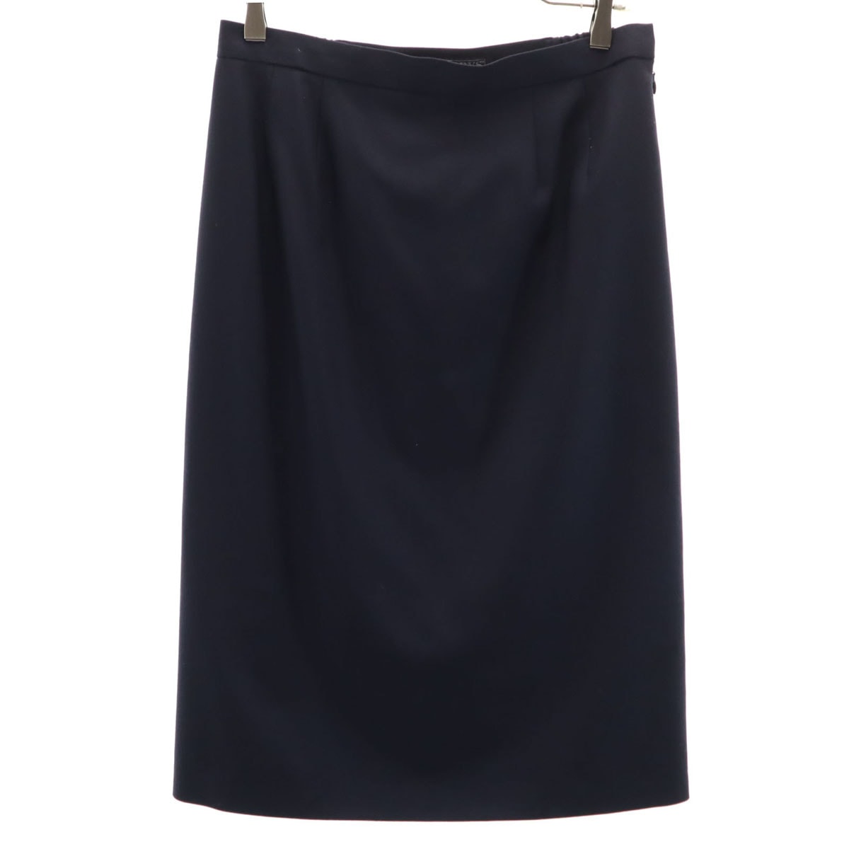 Burberrys バーバリーズ 90s カシミヤブレンド オールド ミモレ丈 スカート 15 ネイビー 三陽商会