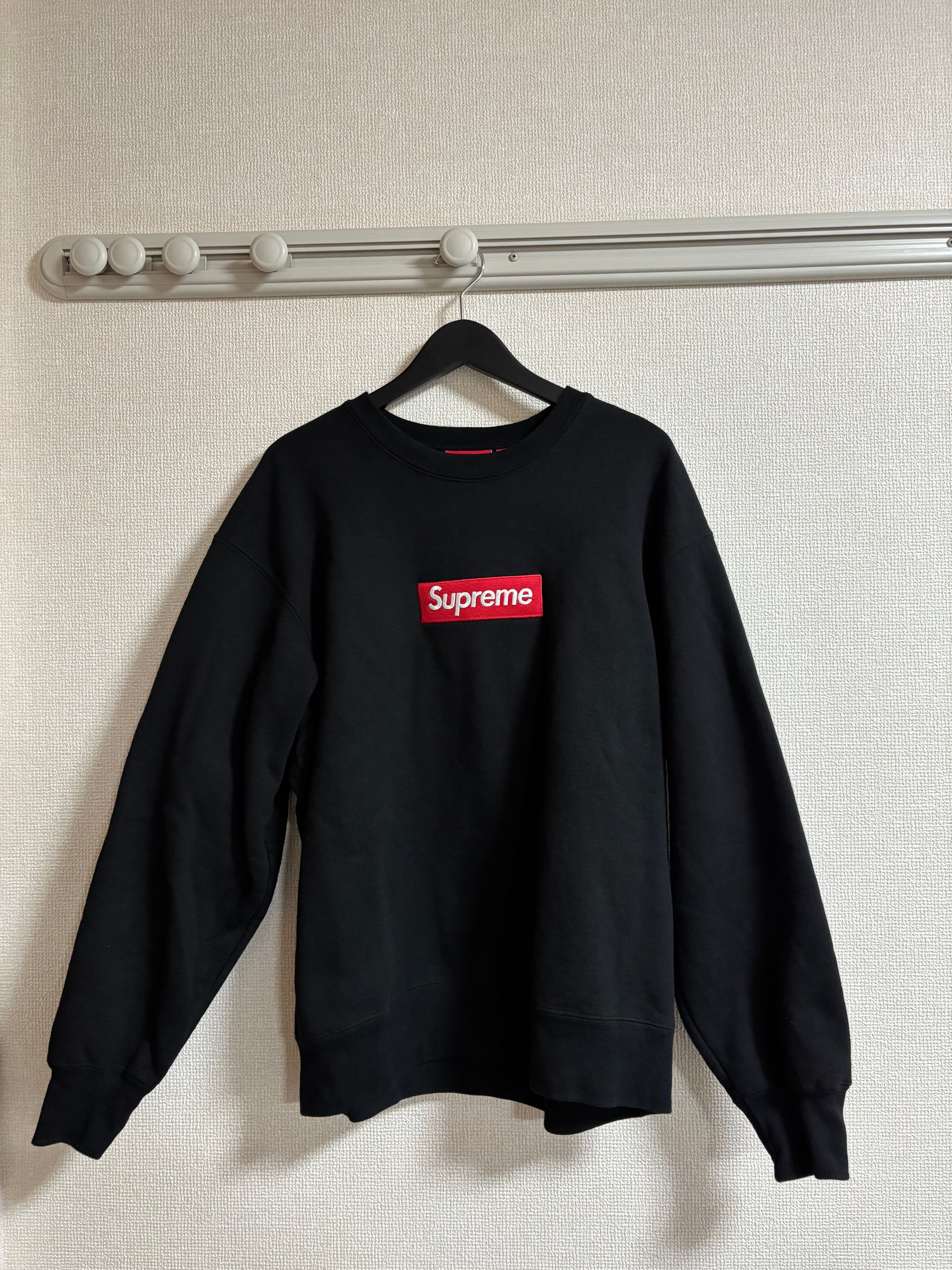 Supreme Box Logo Crewneck "Black" (22FW)