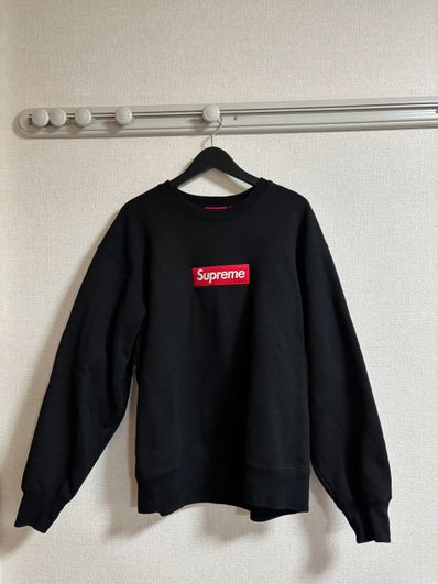 Supreme Box Logo Crewneck "Black" (22FW)