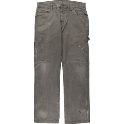 古着 ディッキーズ Dickies ダックペインターパンツ メンズw34相当/eaa659856