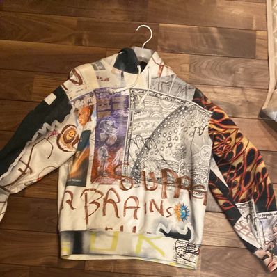 Supreme LSD Spells Hooded Sweatshirt "Ivory"