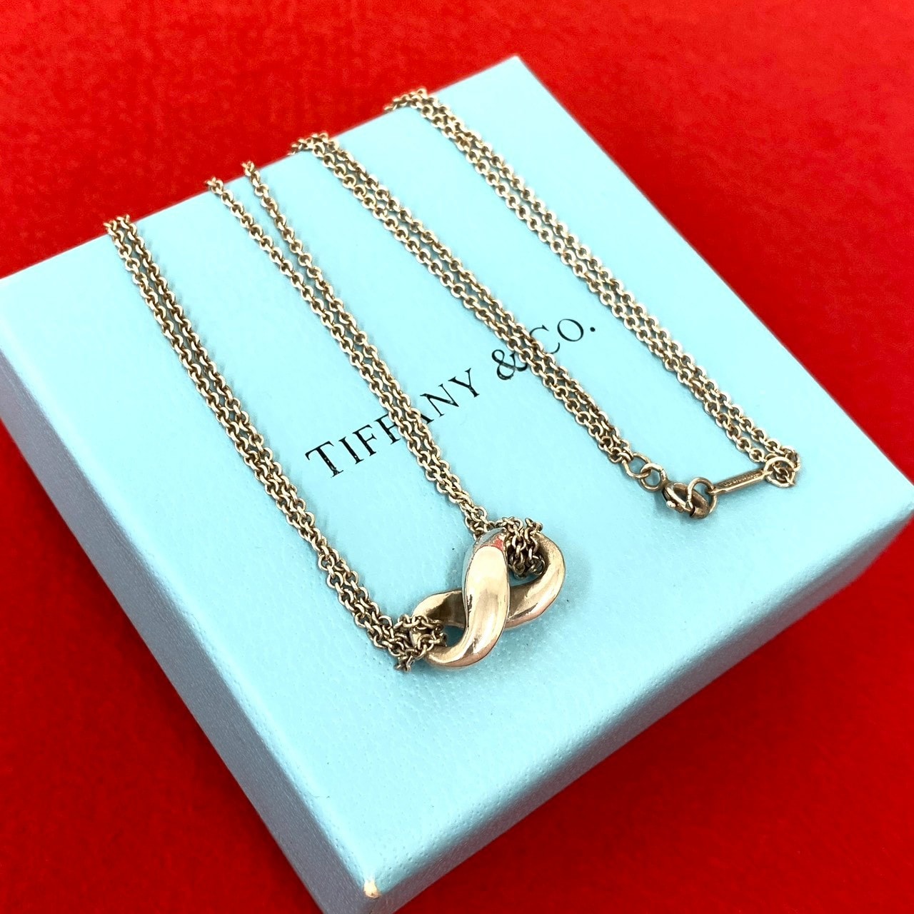 TIFFANY&Co. ティファニー インフィニティ ネックレス シルバー925 ネックレス シルバー
48649