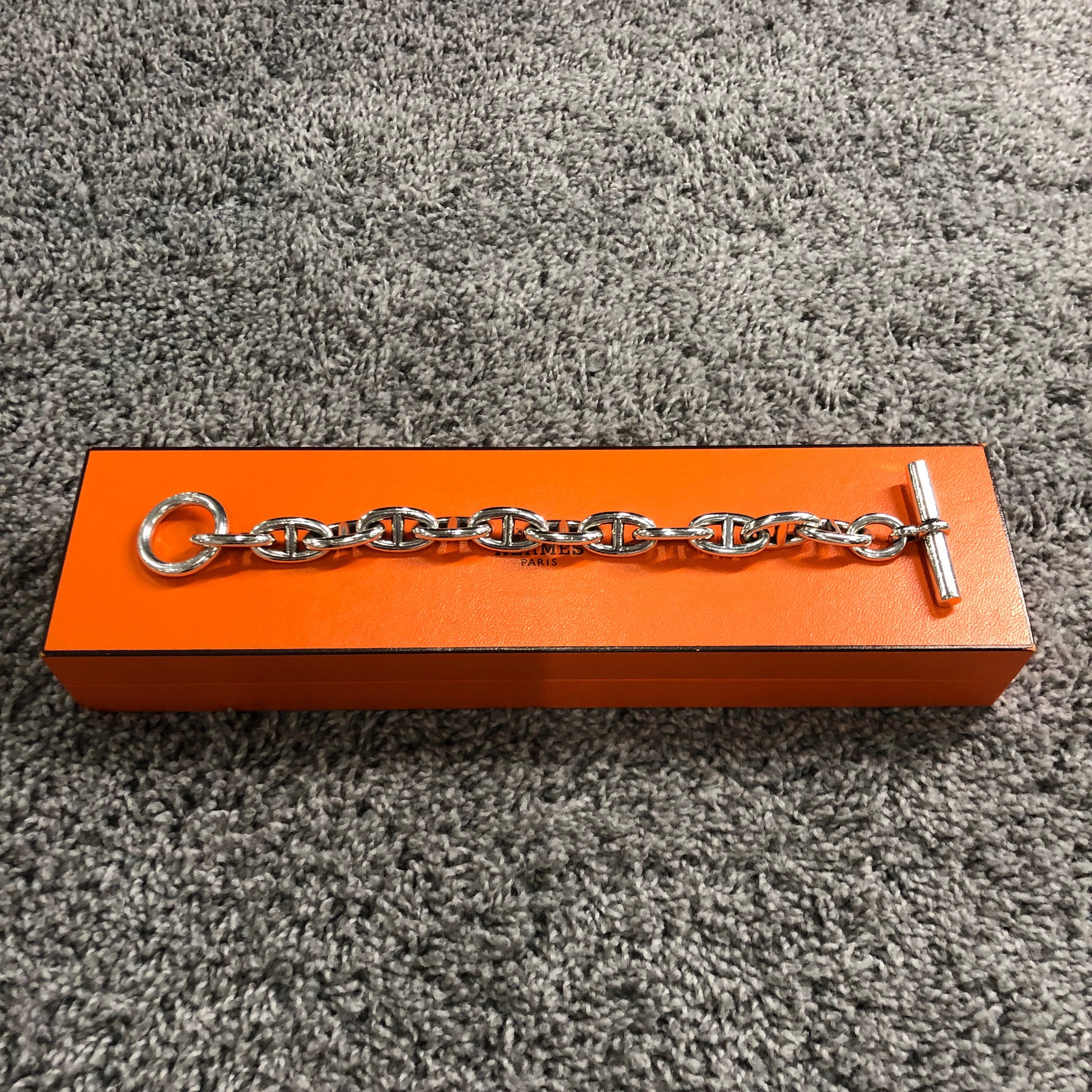 Hermes Chaine D'ancre GM Bracelet "Silver"