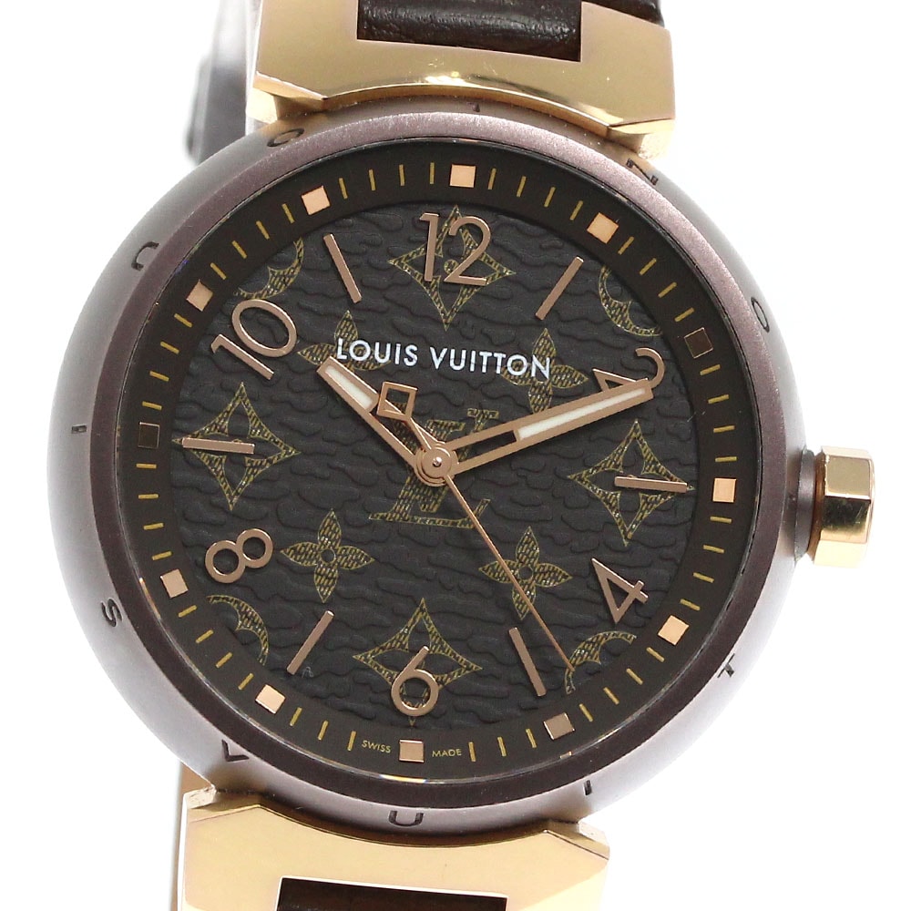 ☆良品 ルイ・ヴィトン タンブール MM モノグラム  ボーイズ 【中古】