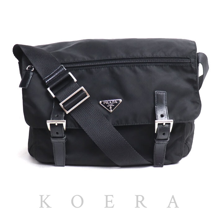 PRADA プラダ ショルダーバッグ ブラック BT6671 ユニセックス【中古】