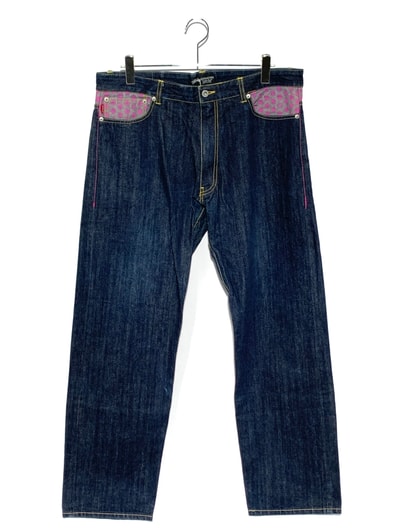 Stussy Pink dot Denim Pants "Indigo"