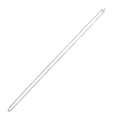Chrome Hearts Roll Chain Necklace "Silver"