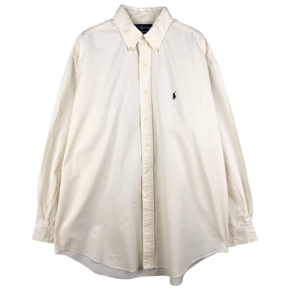古着 ラルフローレン Ralph Lauren BLAKE 長袖 ボタンダウンシャツ メンズL相当/eaa602738