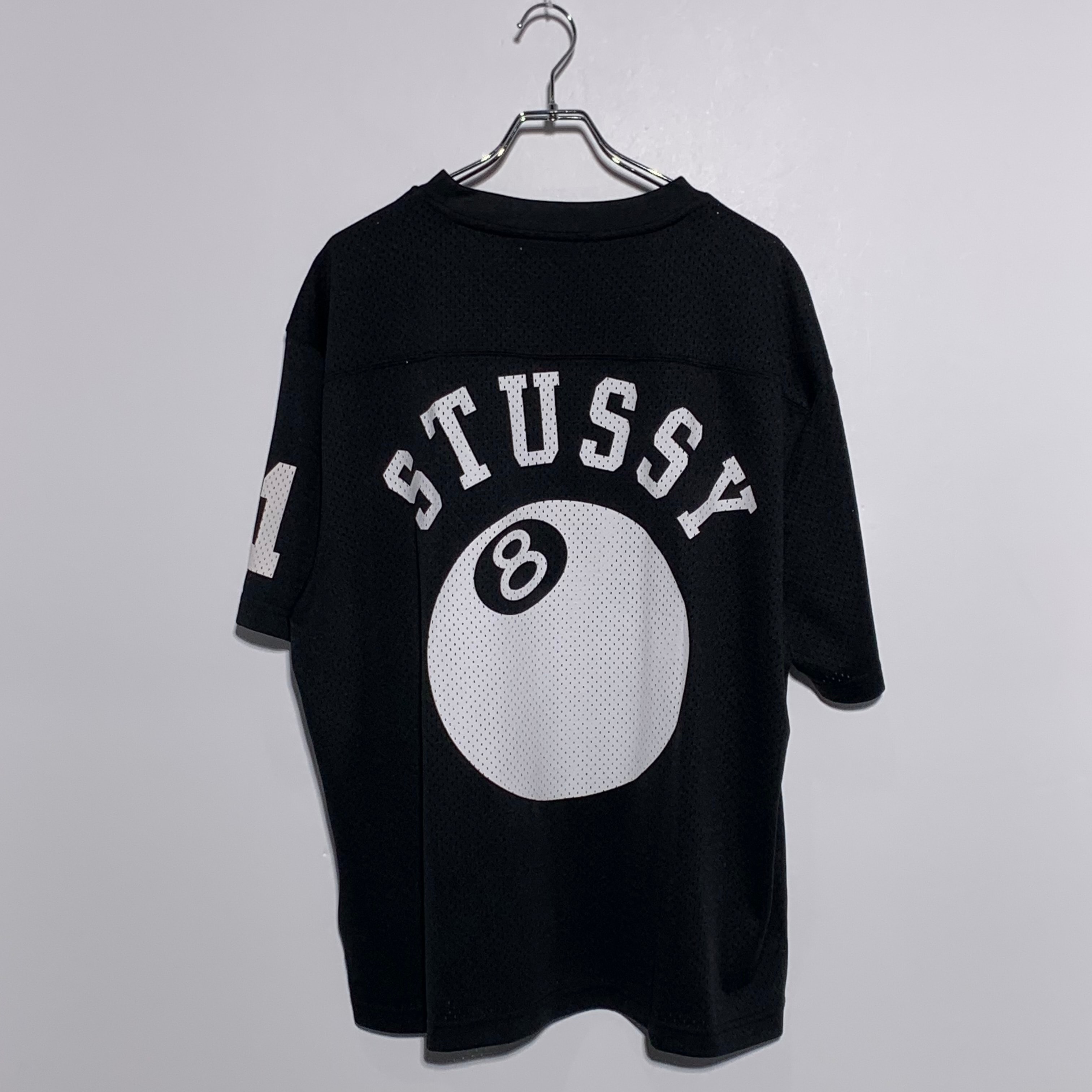 Stussy MESH FOOTBALL JERSEY "Black"