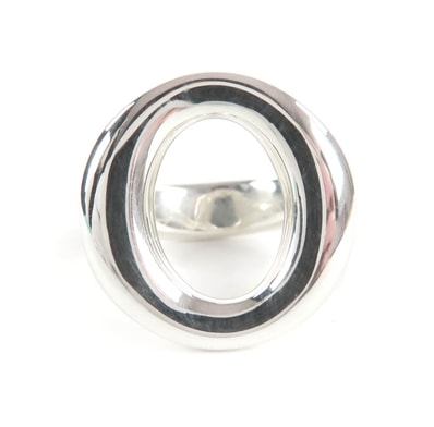 極美品 ティファニー リング・指輪 セビアナ リング シルバー JP11号相当