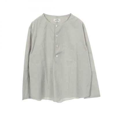 エルメス HERMES プルオーバー 衣料品 トップス コットン メンズ グレー系 【中古】