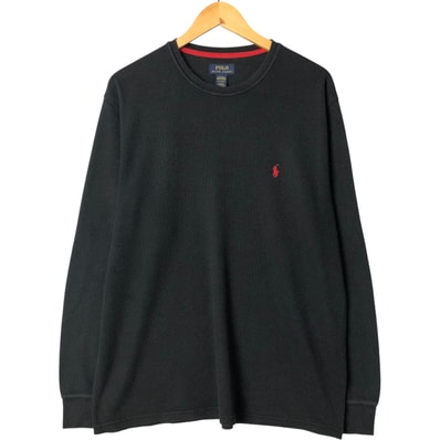 古着 ラルフローレン Ralph Lauren POLO RALPH LAUREN SLEEPWEAR サーマルロンT ハニカム メンズXL相当/eaa587082