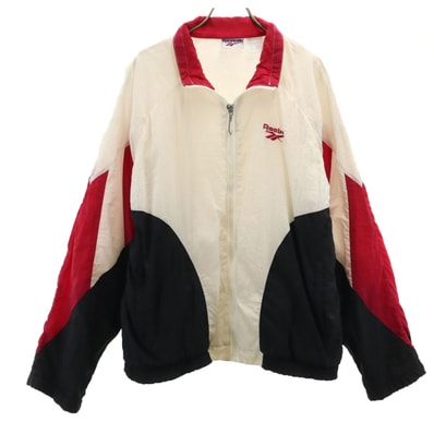 Reebok リーボック 90s オールド ナイロンジャケット XL ホワイト