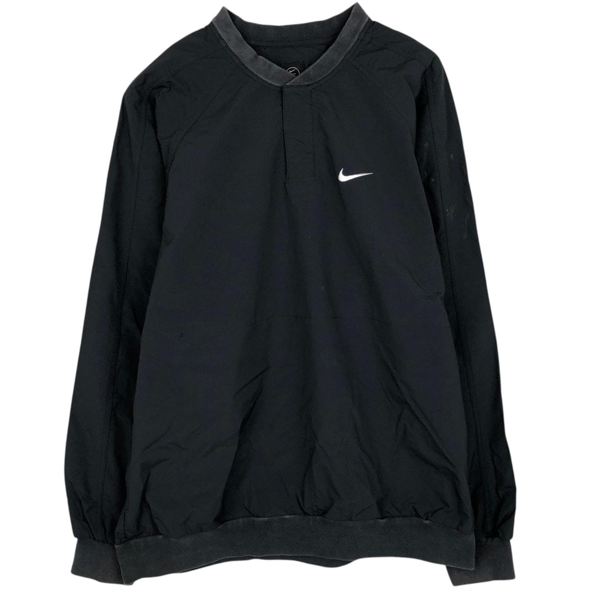 古着 ナイキ NIKE GOLF ゴルフ ハーフスナップ ナイロンプルオーバー メンズL相当/eaa629920