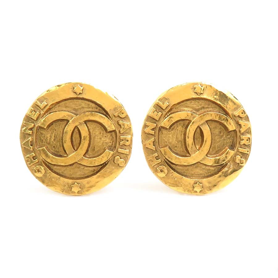 シャネル CHANEL イヤリング ココマーク メタル ゴールド レディース【中古】 e61811i