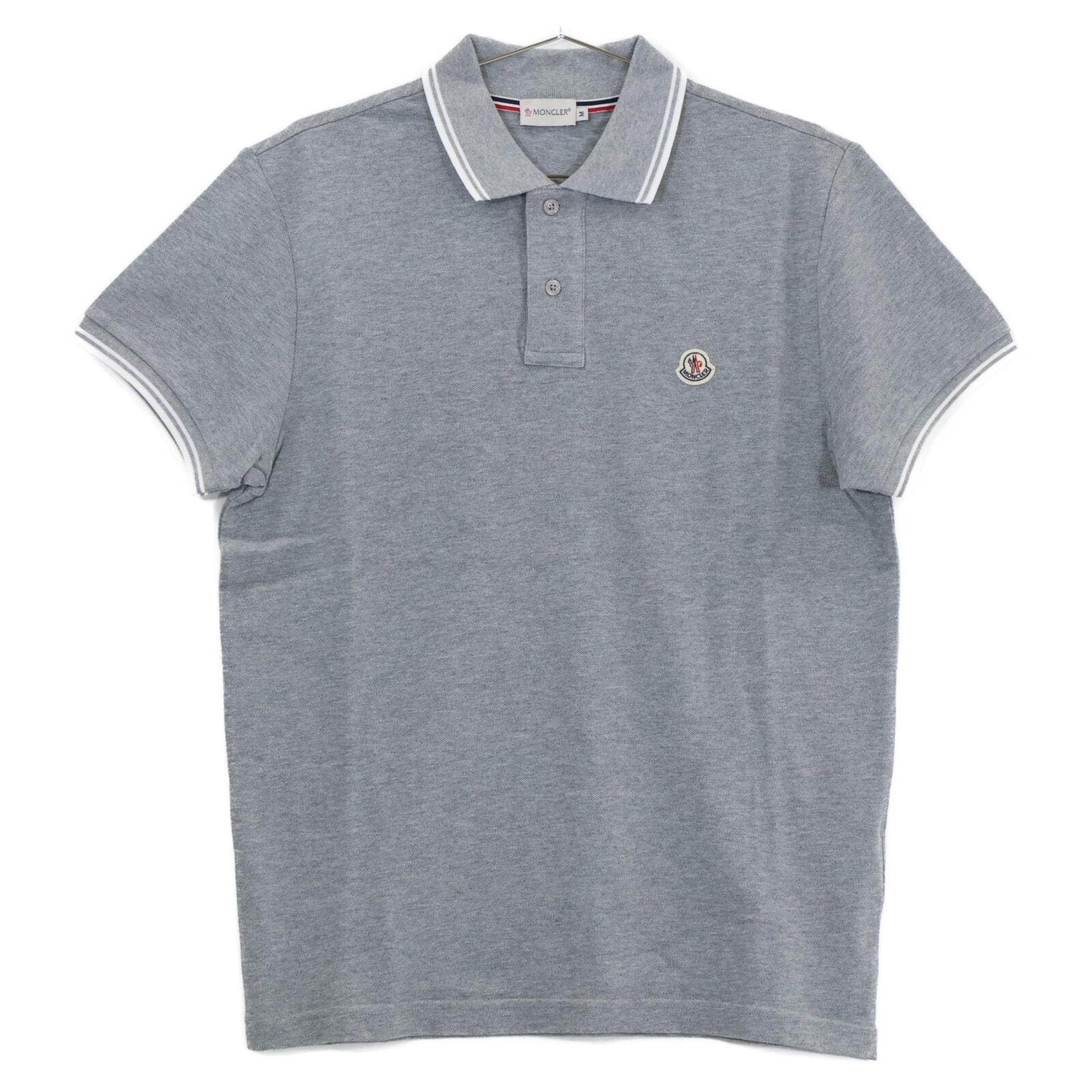 モンクレール 【美品】410918304399 MAGLIA POLO 半袖ポロシャツ  M