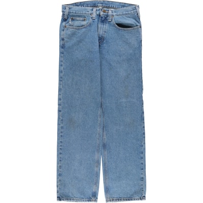 古着 カーハート Carhartt Traditional FIT ストレートデニムパンツ メンズw32相当/eaa539909