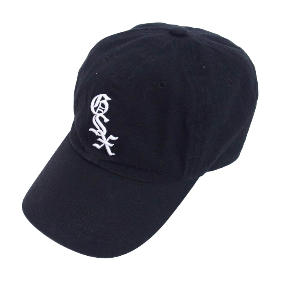 GOD SELECTION XXX ゴッドセレクション キャップ 23SS GX-S23-HT-03 POLO CAP ロゴ刺繍 キャップ 帽子 ブラック系 FREE【中古】