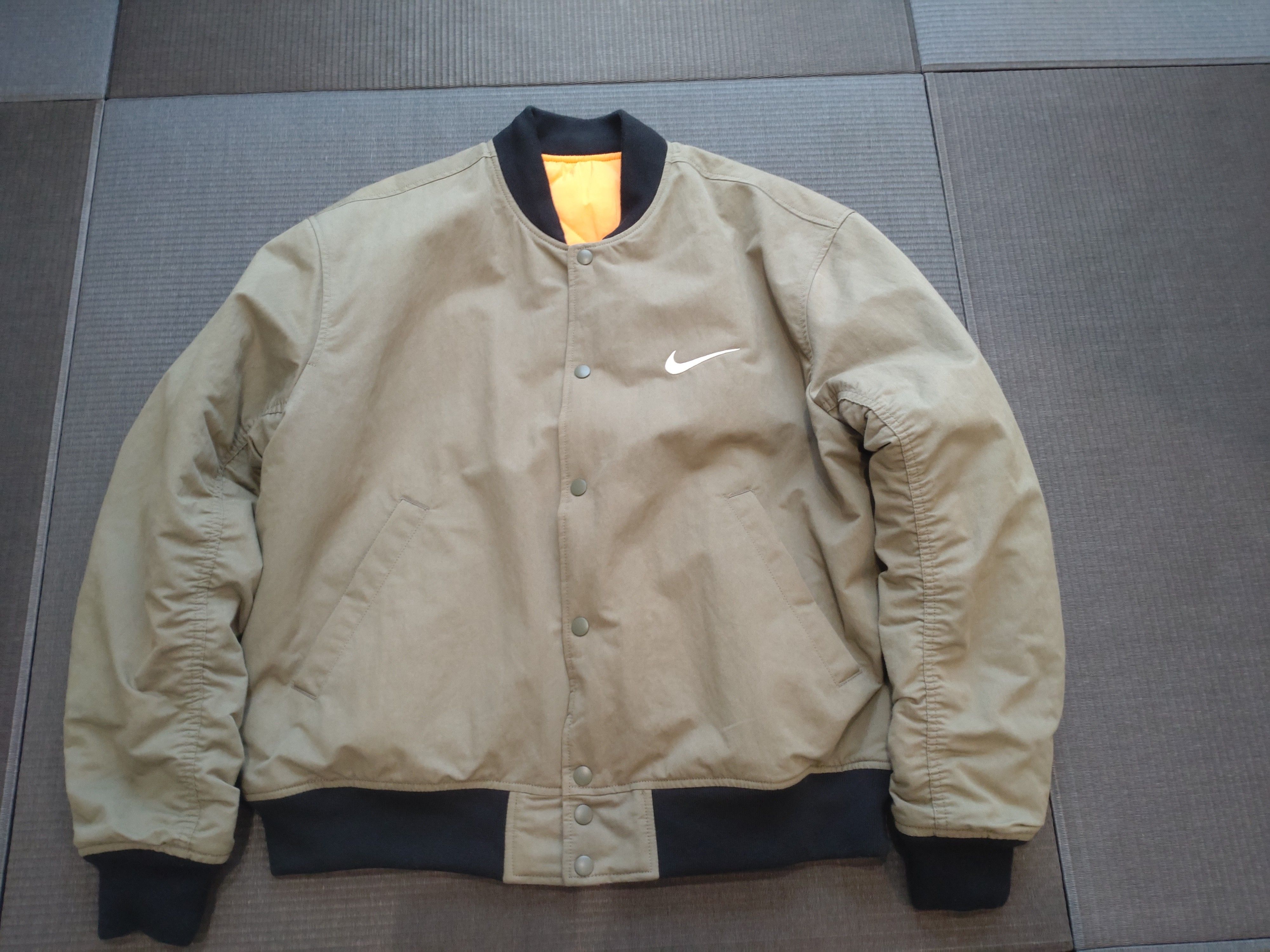 Nike x Stussy Reversible Jacket "Olive"