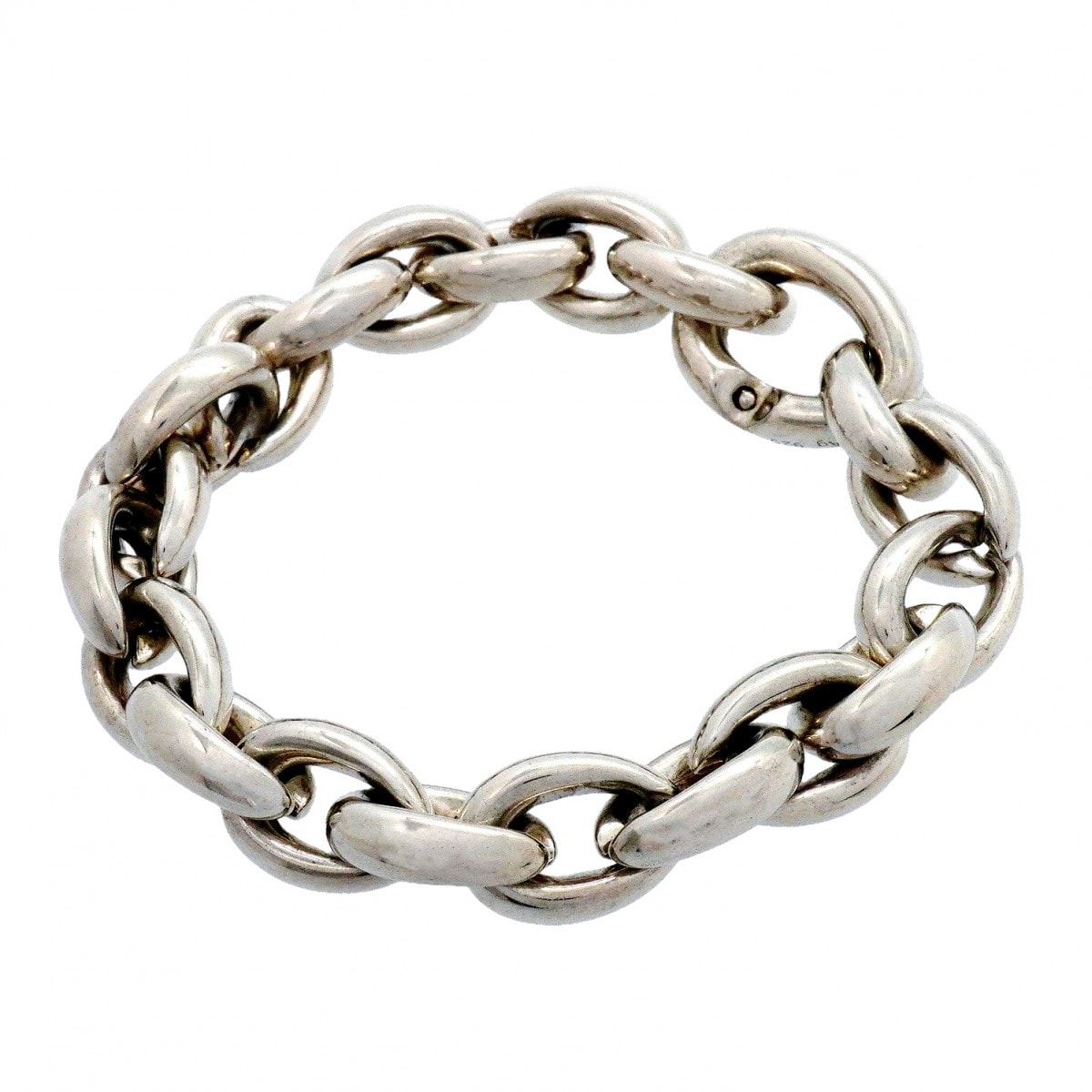 ★SALE【6jgb0048】エルメス ブレスレット アクロバットMM 21コマ シルバー925【中古】メンズ レディース ユニセックス