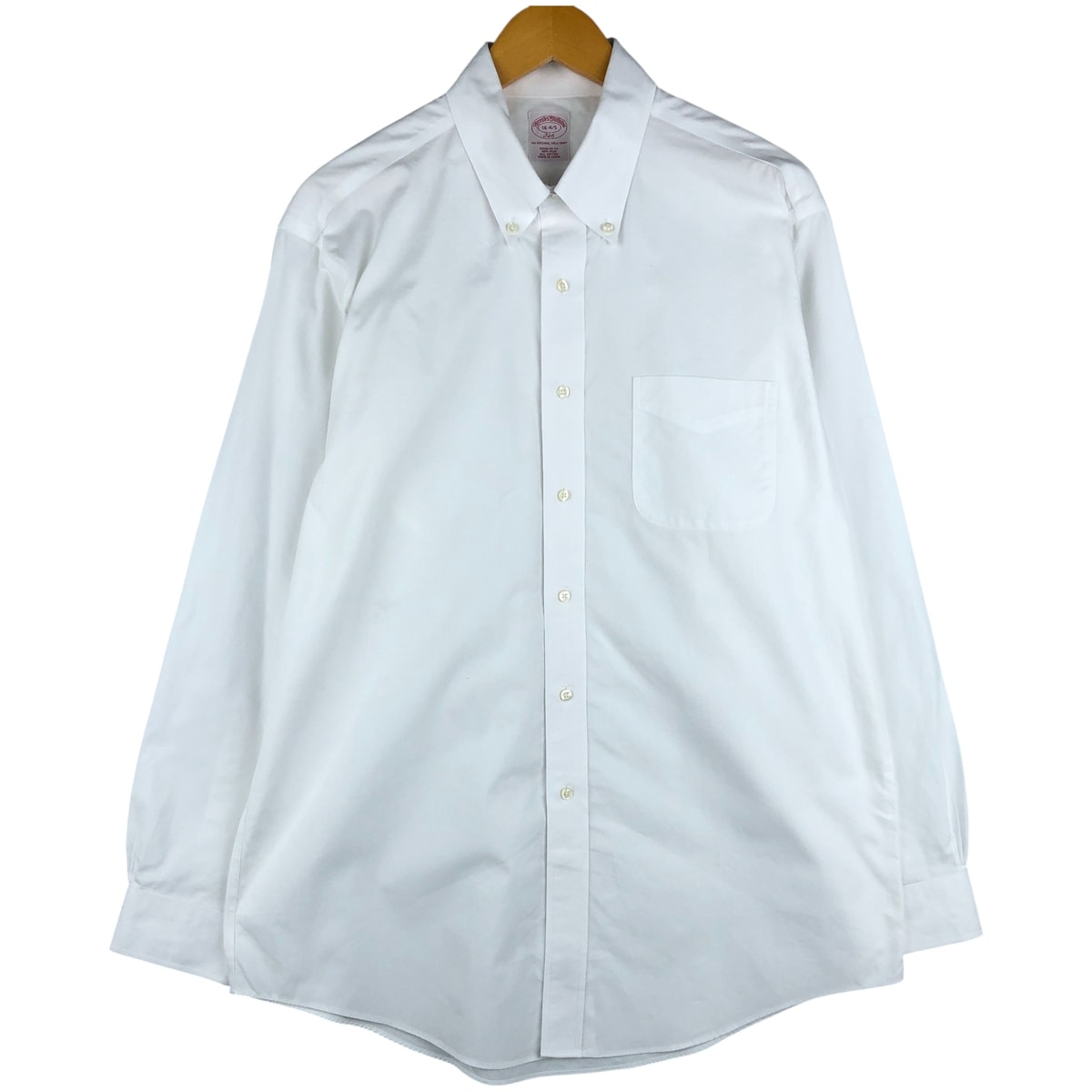 古着 ブルックスブラザーズ Brooks Brothers 346 長袖 ボタンダウンシャツ メンズL相当/eaa604167
